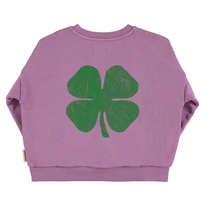 Sweatshirt mauve / Lucky Luke Print