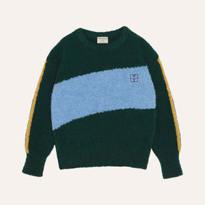 Green Knit Pullover