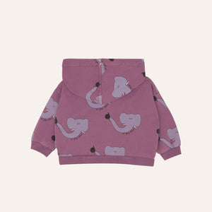 Baby Elephants all over Sweatshirtjacke