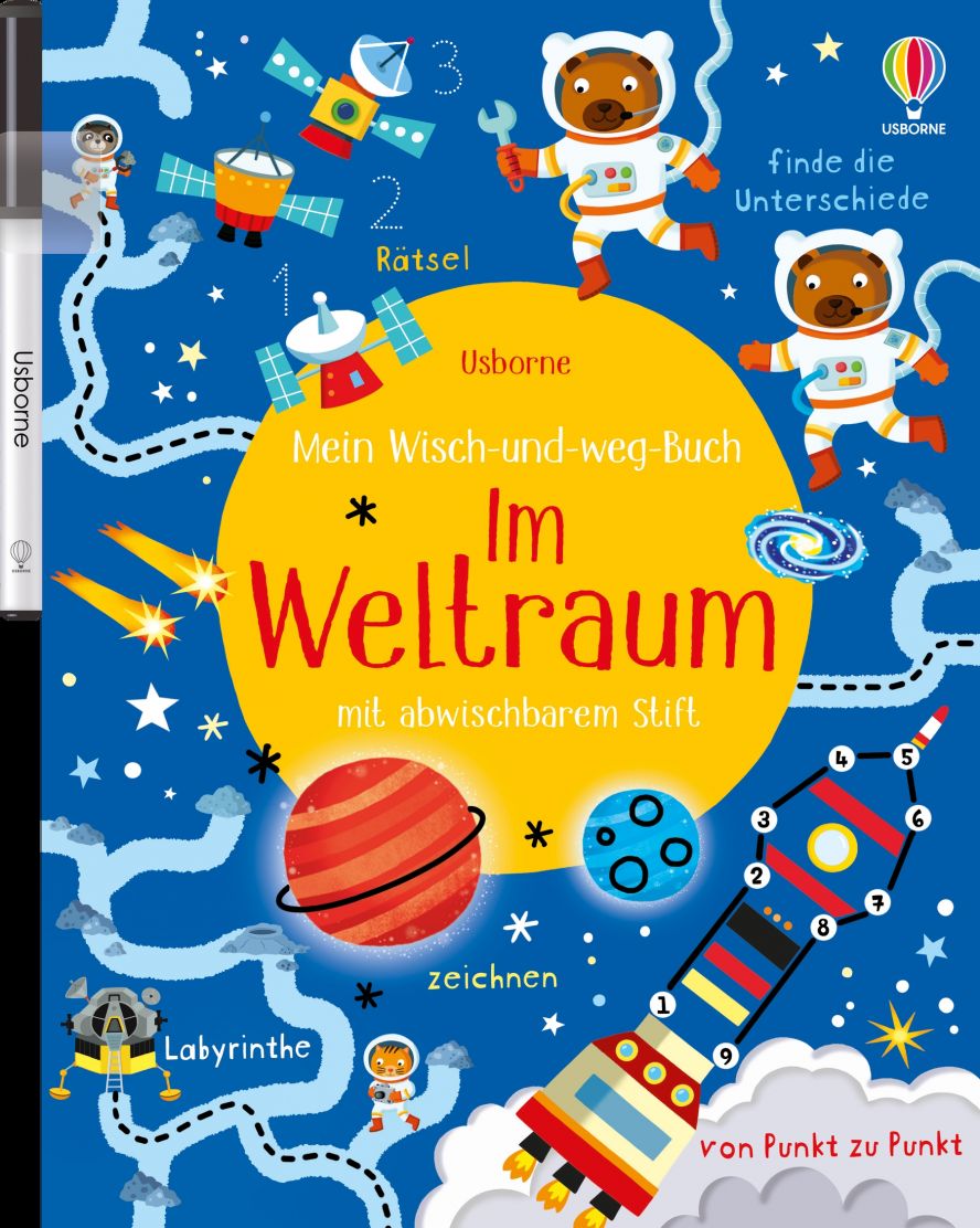 Mein Wisch-und-weg-Buch: Weltraum