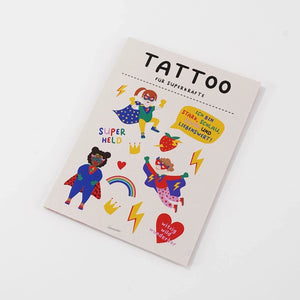 Kindertattoo "Für Superkräfte“