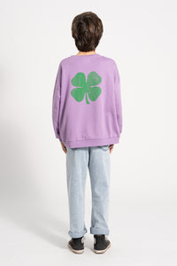 Sweatshirt mauve / Lucky Luke Print