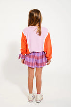 Laden Sie das Bild in den Galerie-Viewer, Frottee Sweatshirt Orange Lavender