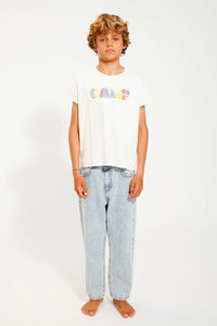 T-Shirt Ecru Multicolor Camp