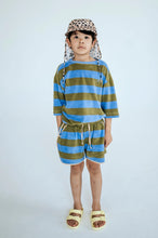 Laden Sie das Bild in den Galerie-Viewer, Sporty Short Moss Stripe